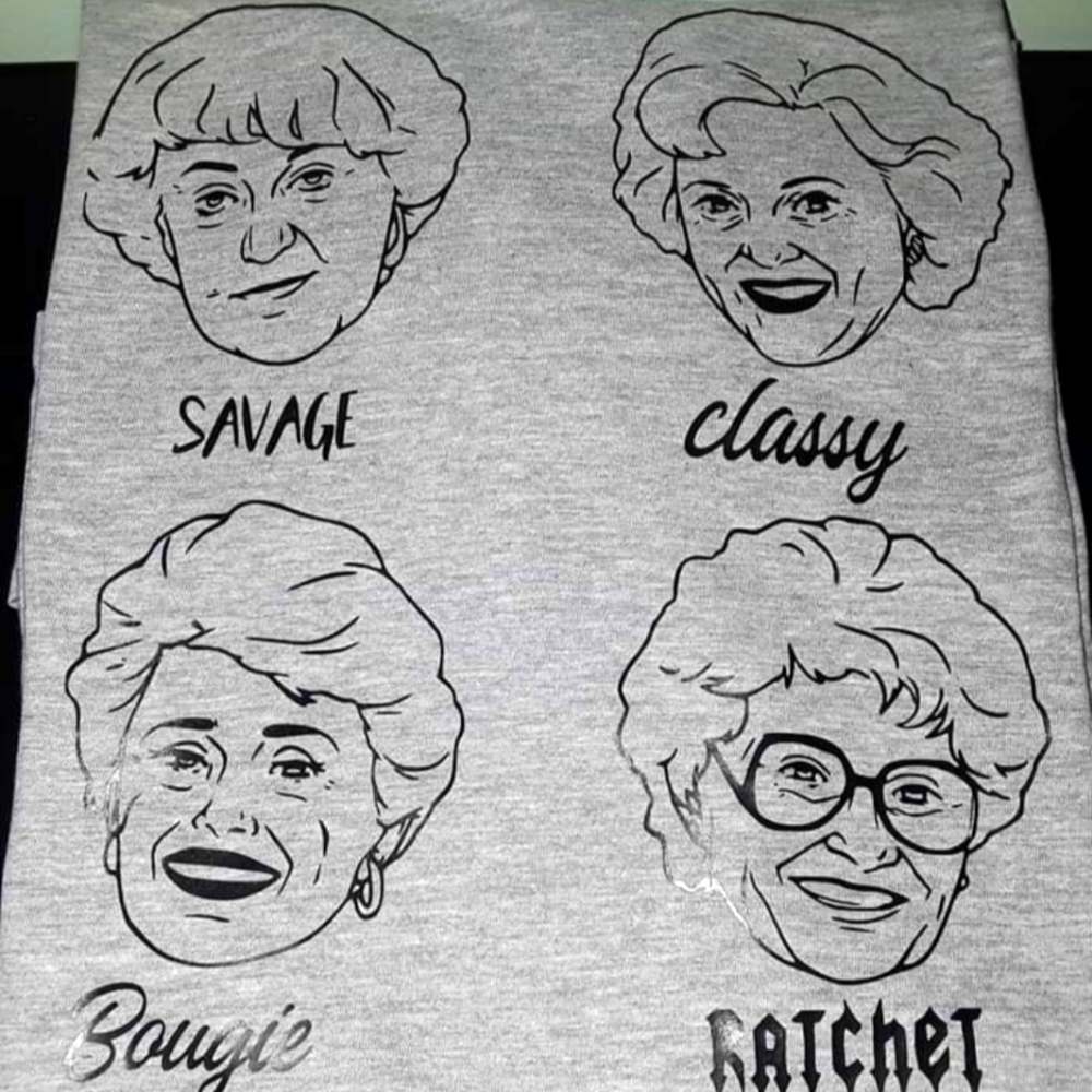 Golden girls T - Crafted